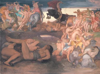 Kämpfende Amazonen, ca. 1913